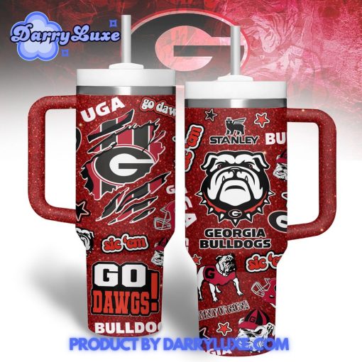 Georgia Bulldogs Go Bulldogs 2025 Stanley Tumbler