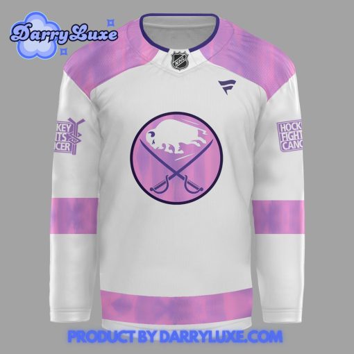 Buffalo Sabres Hockey Fights Cancer Special New Hockey Jersey