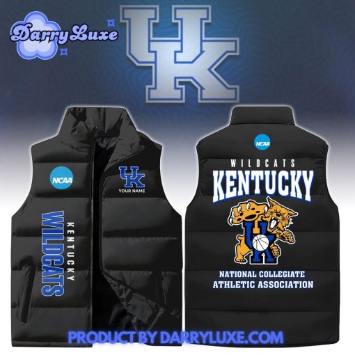 Kentucky Wildcats NCAA Sleeveless Puffer Down Vest