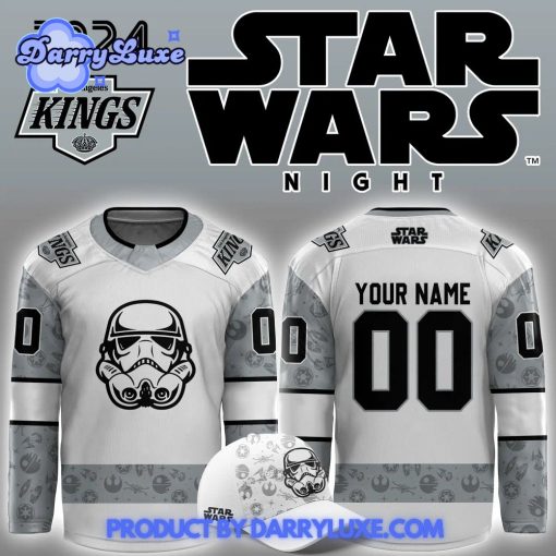 2024 Los Angeles Kings x Star Wars Night Hockey Jersey