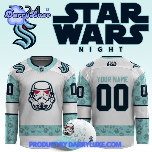 2024 Seattle Kraken x Star Wars Night Hockey Jersey