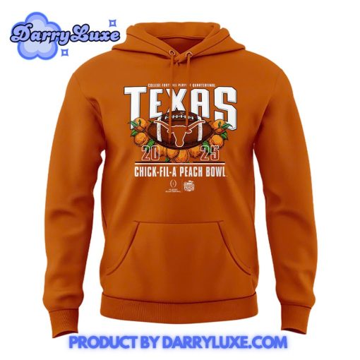 2025 Peach Bowl Texas Longhorns Hoodie