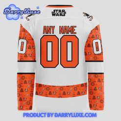 Anaheim Ducks x 2024 Start Wars Personalized Hockey Jersey