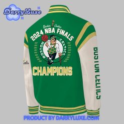 Boston Celtics 2024 Congratulations 18 Time NBA Finals Baseball Jacket