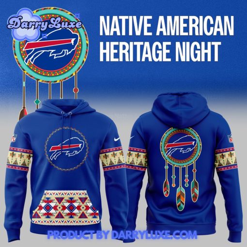 Buffalo Bills Native American Heritage Hoodie, Pants, Cap