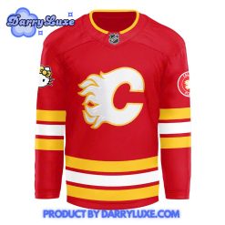 Calgary Flames x Hello Kitty 50th Anniversary Hockey Jersey