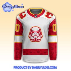 Calgary Flames x Star Wars Night 2024 Hockey Jersey