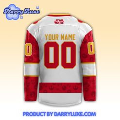 Calgary Flames x Star Wars Night 2024 Hockey Jersey