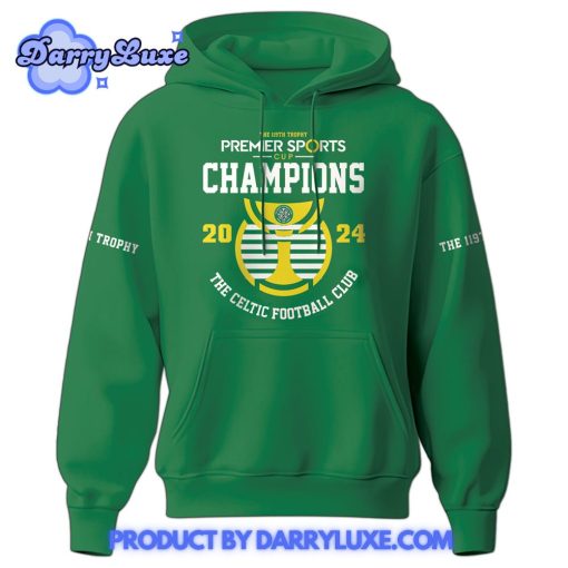 Celtic Football 119th Champion Hoodie Set Green