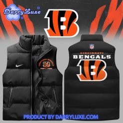 Cincinnati Bengals NFL Sleeveless Puffer Down Vest