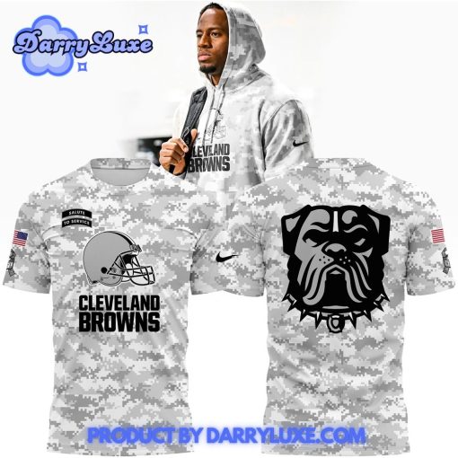 Cleveland Browns Salute to Service Camo Shirt 2024