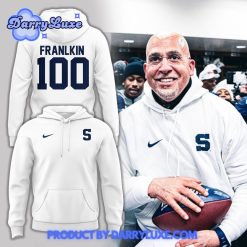 Coach James Franklin 100 Wins Penn State Football Hoodie