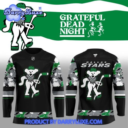 Dallas Stars Grateful Dead Night Hockey Jersey