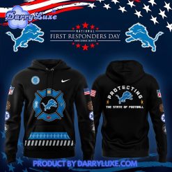 Detroit Lions 2024 First Responders Day Nike Hoodie