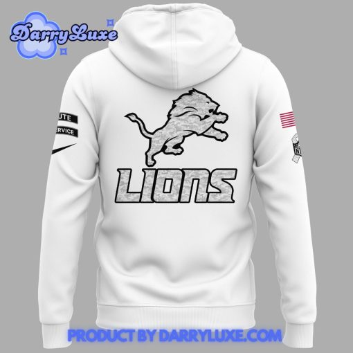 Detroit Lions 2024 Salute to Service Hoodie