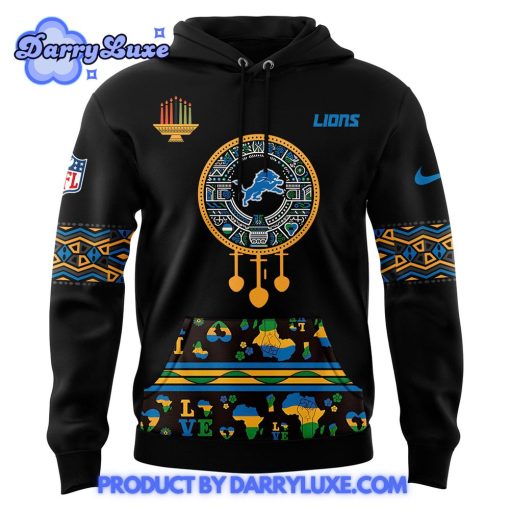 Detroit Lions x Happy Kwanzaa Premium Limited Hoodie