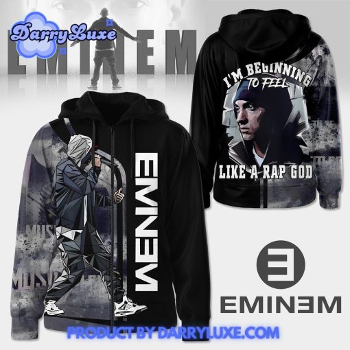 Eminem Like A Rap God Zip Hoodie