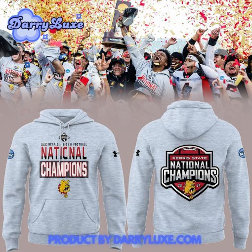 Ferris State Football National Championship 2024 Hoodie Set