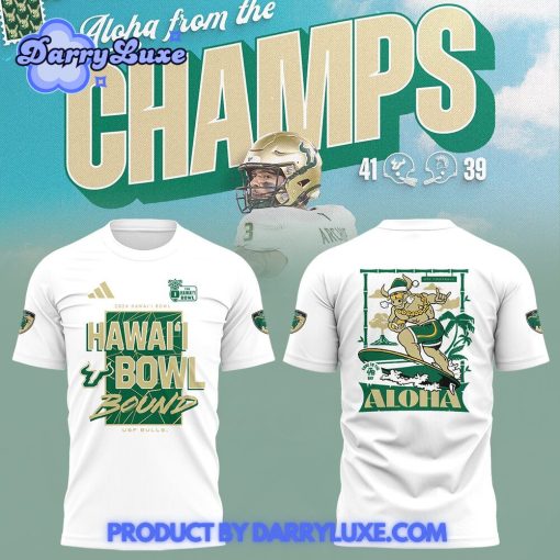 Florida Bulls Football HAWAI’I BOWL CHAMPS Shirt