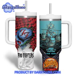 Foo Fighters Big Red Delicious Customized Stanley Tumbler