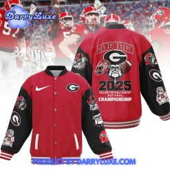 Georgia Bulldogs 2025 College Football Playoff Champions Baseball Jacket