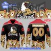 Charlotte Checkers Neon Night Personalized Hockey Jersey