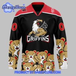 Grand Rapids Griffins Teddy Bear Hockey Jersey 2024