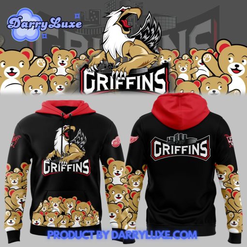 Grand Rapids Griffins Teddy Bear Hoodie 2024