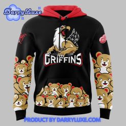 Grand Rapids Griffins Teddy Bear Hoodie 2024