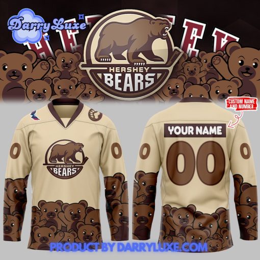 Hershey Bears 2024 Personalized Hockey Jersey