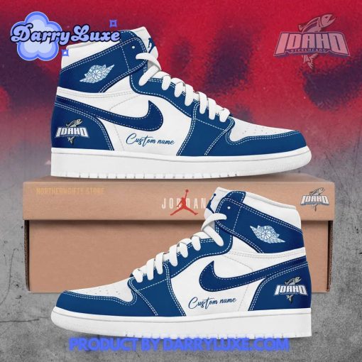 Idaho Steelheads Custom Name Nike Air Jordan 1