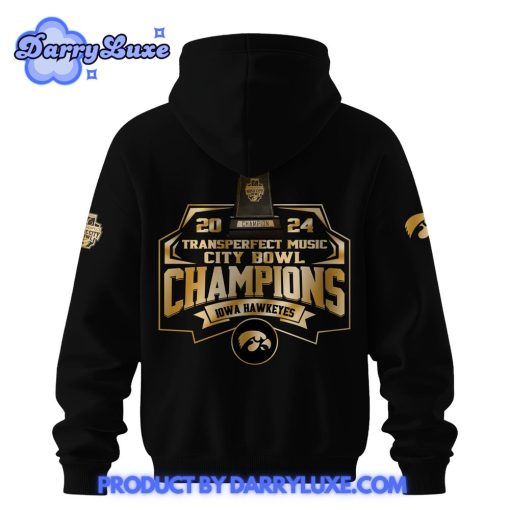 Iowa Hawkeyes NCAA Music City Bowl Champions Hoodie Set