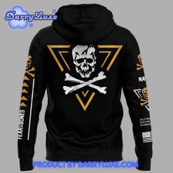 Jolly Rogers Navy Midshipmen Football Hoodie Black