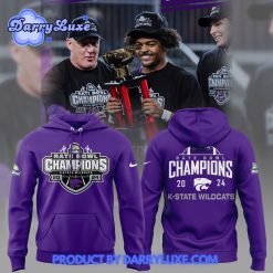 K-State Wildcats 2024 Rate Bowl Champions Hoodie