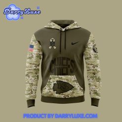 Kansas City Chiefs Nike Camo 2024 Salute to Service Hoodie