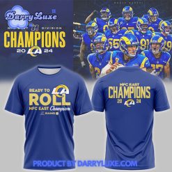 Los Angeles Rams Ready To Roll NFL West Champions Shirt