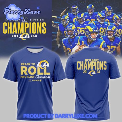 Los Angeles Rams Ready To Roll NFL West Champions Shirt