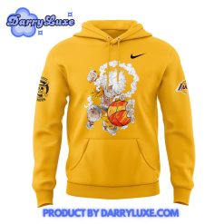 Luffy Gear 5 are joining the Lakers for One Piece Night Nike Hoodie Set