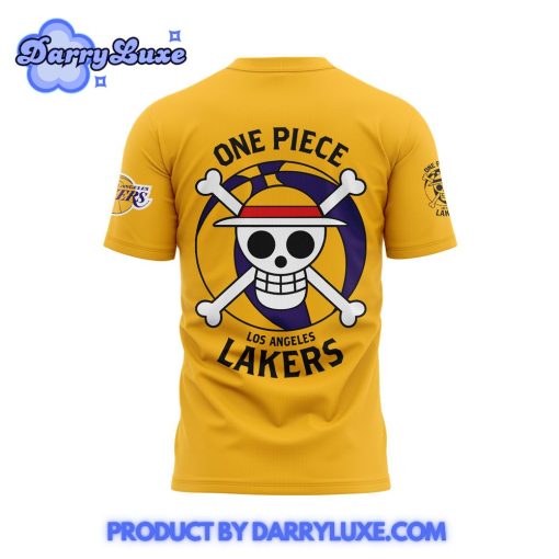 Luffy Gear 5 are joining the Lakers for One Piece Night Nike Shirt