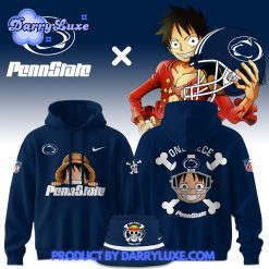 Luffy One Piece x Penn State Nittany Lions Nike Hoodie Set