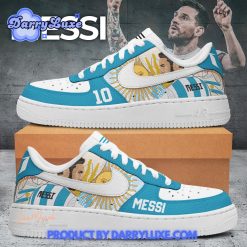 Messi GOAT Argentina Champion Nike Air Force 1