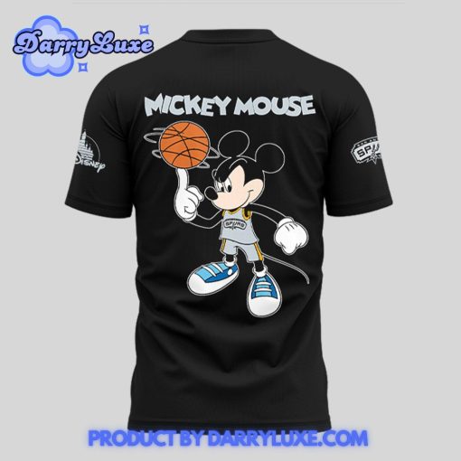 Mickey Mouse x San Antonio Spurs Night Shirt