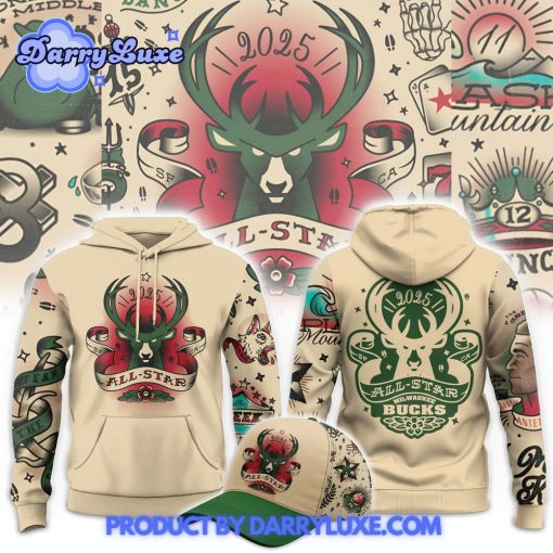 Milwaukee Bucks 2025 All-star Hoodie Set