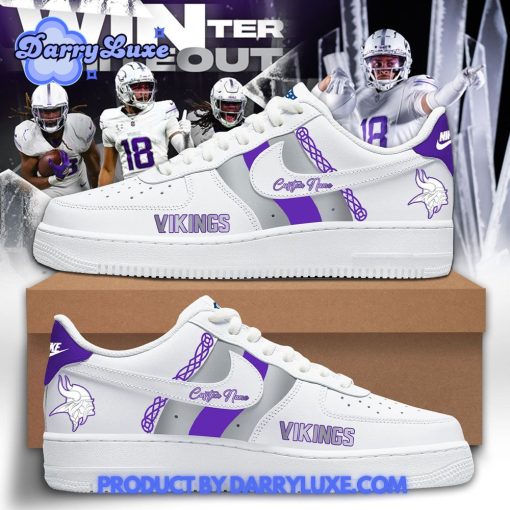 Minnesota Vikings NFL Winter Whiteout Nike Air Force 1