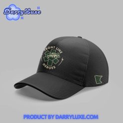 Minnesota Wild x 2025 Front Line Appreciation Night Hoodie Cap