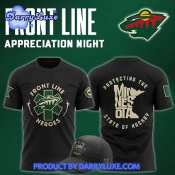 Minnesota Wild x 2025 Front Line Appreciation Night Shirt