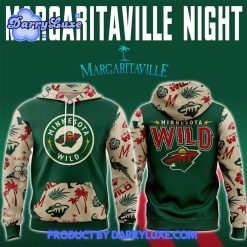 Minnesota Wild x Margaritaville Night Premium Hoodie, Cap