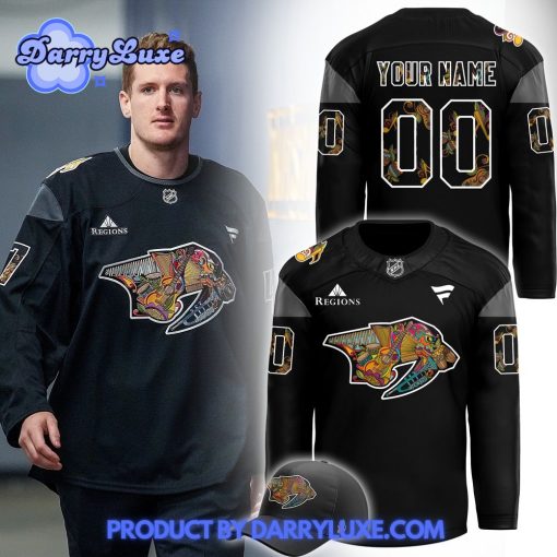 Nashville Predators x Hispanic Music Heritage Night Hockey Jersey