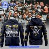 Jolly Rogers Navy Midshipmen Football Hoodie Black