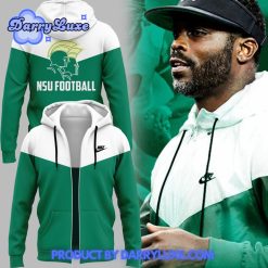 New Coach Vick Norfolk State Spartans Football Zip Hoodie